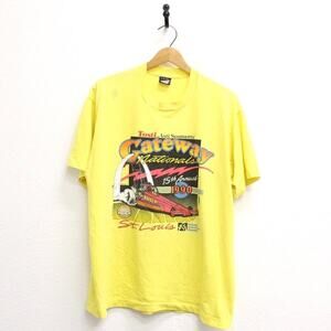 Vintage St Louis Gateway Nationals 1990 Hot Rod T Shirt XL